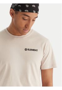 Element T-Shirt Blazin Chest ELYZT00595 Beżowy Regular Fit. Kolor: beżowy. Materiał: bawełna #3