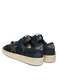 GOLDEN GOOSE Sneakersy Stardan Under Net Star GMF00370.F007542.50645 Granatowy. Kolor: niebieski. Materiał: nubuk, skóra #4