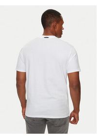 Napapijri T-Shirt S-Rollin NP0A4I3D Biały Regular Fit. Kolor: biały. Materiał: bawełna #4