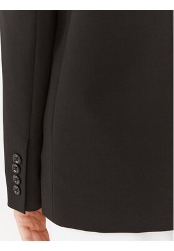 Marella Marynarka Partout 2330461438200 Czarny Regular Fit. Kolor: czarny. Materiał: syntetyk