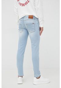 Liu Jo jeansy męskie. Kolor: niebieski