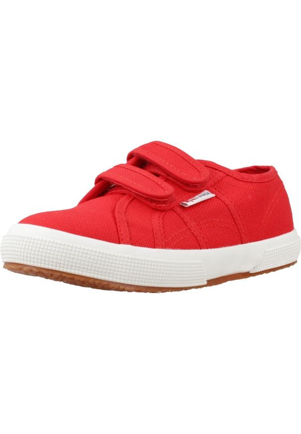 Superga - Buty SUPERGA S0003E0 Czerwony. Kolor: czerwony. Materiał: tkanina. Sport: turystyka piesza