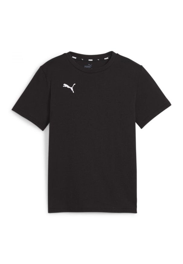 Puma Teamgoal Casuals Tee Jr koszulka chłopięca czarna 152. Kolor: czarny, biały, wielokolorowy. Sport: piłka nożna