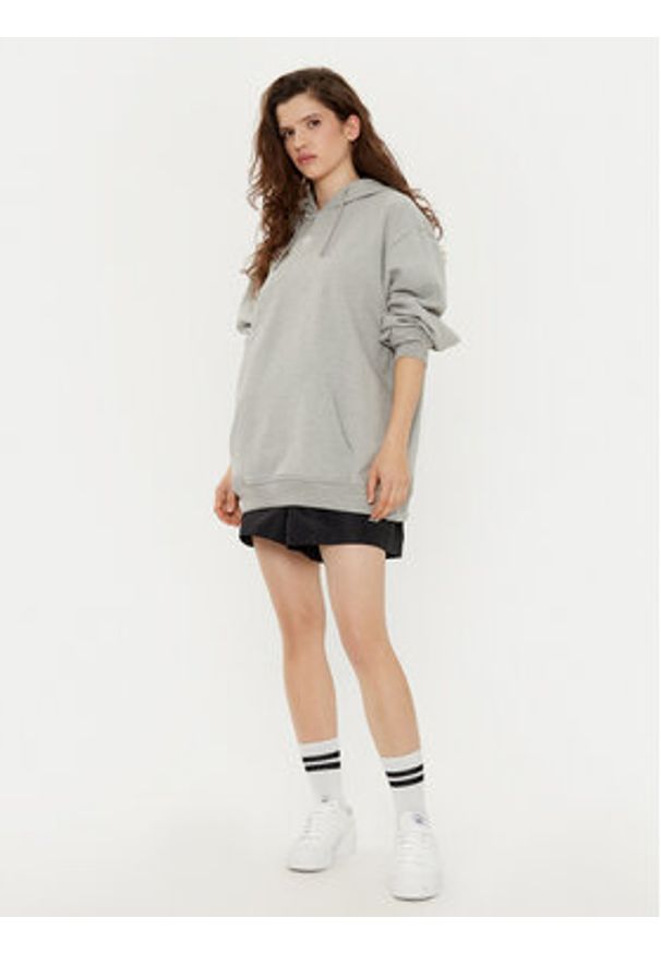 Adidas - adidas Bluza Essentials IY9616 Szary Oversize. Kolor: szary. Materiał: bawełna