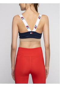 Tommy Sport Biustonosz top S10S100199 Granatowy. Kolor: niebieski. Materiał: syntetyk #5