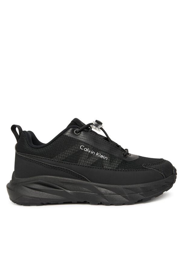 Calvin Klein Sneakersy V3X9-83174-1845999 S Czarny. Kolor: czarny. Materiał: materiał