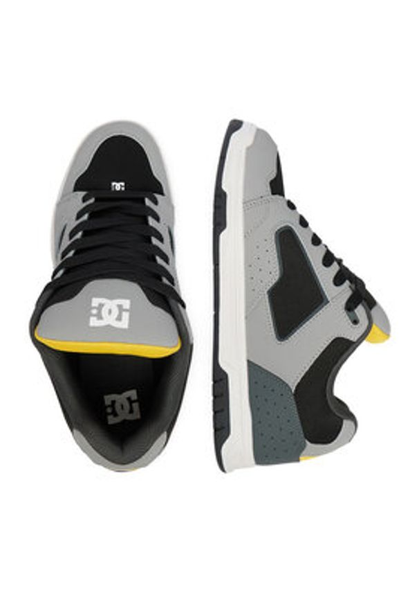 DC Shoes Sneakersy EO-C COILER DC03011026 Szary. Kolor: szary. Materiał: skóra