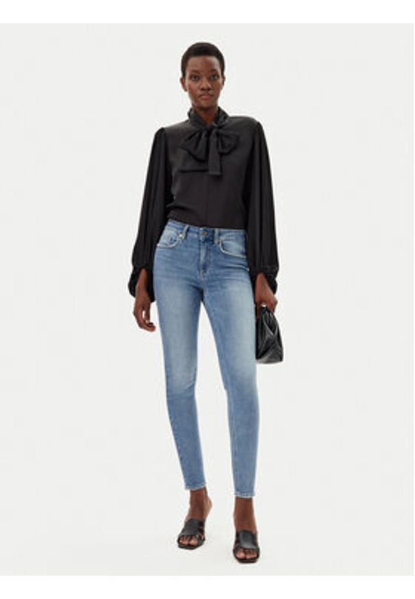 Liu Jo Jeansy UA5013 DS058 Niebieski Skinny Fit. Kolor: niebieski