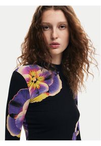 Desigual Sukienka codzienna Pansee Lacroix 24WWVK34 Czarny Regular Fit. Okazja: na co dzień. Kolor: czarny. Materiał: wiskoza, syntetyk. Typ sukienki: proste. Styl: casual #5