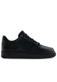 Buty damskie Nike Air Force 1 '07 DD8959-001 - czarne. Kolor: czarny. Materiał: syntetyk, guma, skóra. Szerokość cholewki: normalna. Sezon: lato. Model: Nike Air Force. Sport: koszykówka #1