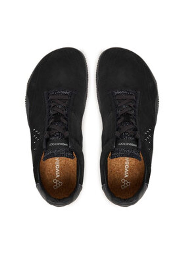 Vivo Barefoot Sneakersy Motus Studio 305642 Czarny. Kolor: czarny. Materiał: nubuk, skóra