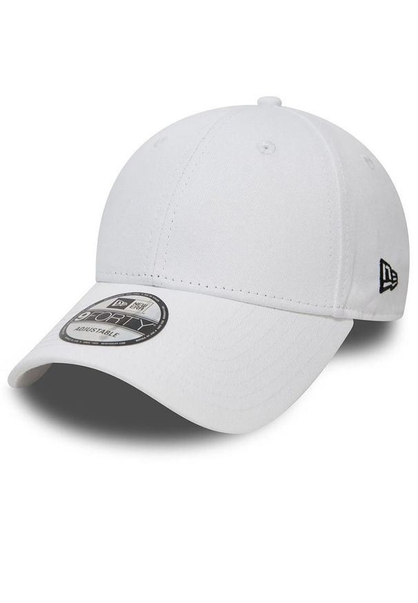 Czapka New Era 9Forty Flag Collection 11179829 - biała. Kolor: biały. Materiał: bawełna, materiał. Styl: klasyczny