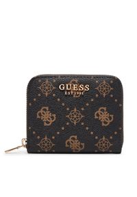 Guess Portfel Carrie Logo Slg SWGP98 98137 Brązowy. Kolor: brązowy. Materiał: skóra #1
