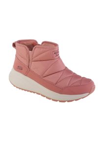 skechers - Buty do chodzenia damskie Skechers Bobs Sparrow 2.0 Puffiez. Okazja: na co dzień. Zapięcie: bez zapięcia. Kolor: różowy. Materiał: materiał, syntetyk. Szerokość cholewki: normalna. Sport: turystyka piesza #1