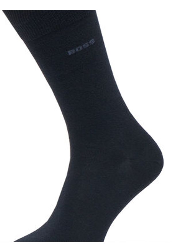 BOSS Zestaw 5 par wysokich skarpet unisex 5P Rs Uni CC 50478221 Kolorowy. Materiał: materiał, bawełna. Wzór: kolorowy