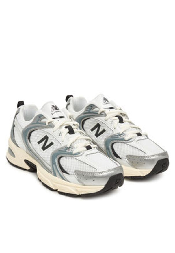 New Balance Sneakersy U530ESA W Srebrny. Kolor: srebrny. Materiał: skóra