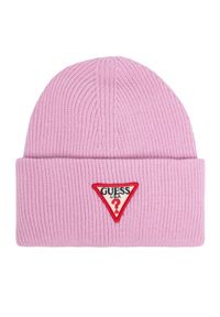 Guess Czapka AW5234 VIS01 Różowy. Kolor: różowy. Materiał: wiskoza #1