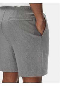 Calvin Klein Jeans Szorty sportowe Premium Terry LV04RC280G Szary Regular Fit. Kolor: szary. Materiał: bawełna. Styl: sportowy #4