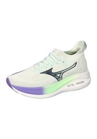 Mizuno - Buty do biegania damskie, Neo Zen. Kolor: biały, zielony, wielokolorowy. Materiał: syntetyk, materiał. Sport: bieganie