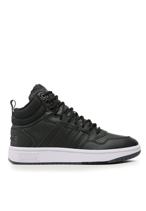Adidas - adidas Sneakersy Hoops 3.0 GZ6679 Czarny. Kolor: czarny. Materiał: materiał