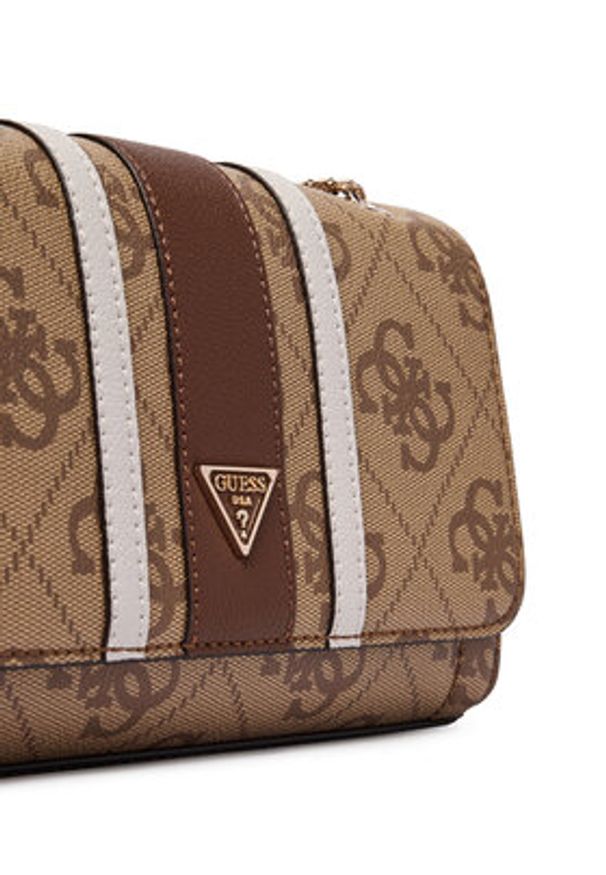 Guess Torebka Noelle II HWSS96 72210 Brązowy. Kolor: brązowy. Materiał: skórzane