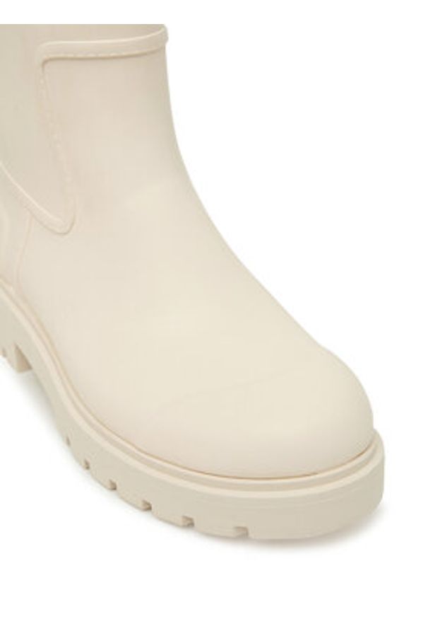Calvin Klein Jeans Kalosze Mid Rainboot Rubber YW0YW02004 Écru. Kolor: kremowy. Materiał: syntetyk