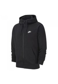 Bluza sportowa męska Nike Sportswear Club. Typ kołnierza: kaptur. Kolor: czarny