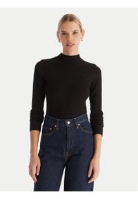 ACCESS FASHION Golf 54-8074 Czarny Regular Fit. Typ kołnierza: golf. Kolor: czarny. Materiał: wiskoza #1