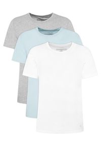 Calvin Klein Underwear Komplet 3 t-shirtów LV00NB4185 Kolorowy Regular Fit. Materiał: syntetyk. Wzór: kolorowy