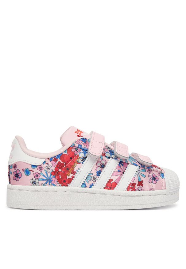 Adidas - Sneakersy adidas. Wzór: kolorowy. Model: Adidas Superstar