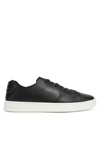 Calvin Klein Sneakersy Low Top Lace Up Unlined Lth HM0HM01885 Czarny. Kolor: czarny. Materiał: skóra