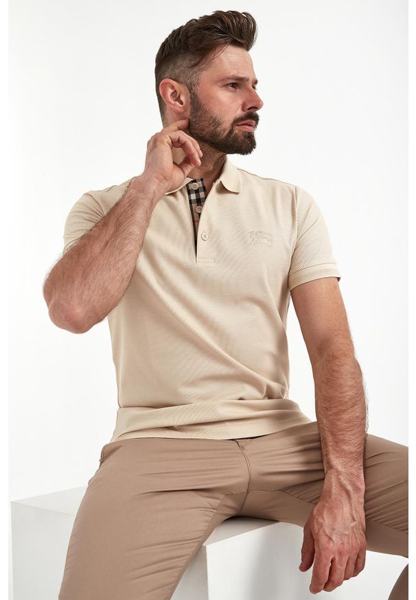 Burberry - Polo męskie BURBERRY. Typ kołnierza: polo
