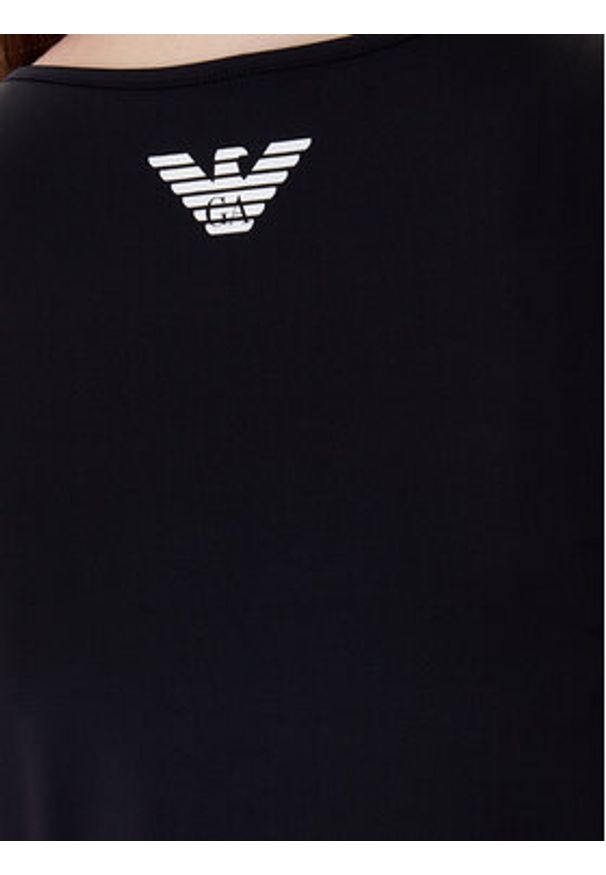 EA7 Emporio Armani Top 7W000314 AF14524 UC001 Czarny Regular Fit. Kolor: czarny. Materiał: syntetyk