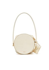 JACQUEMUS Torebka Light Ivory 24E241BA398-3164 Écru. Materiał: skórzane