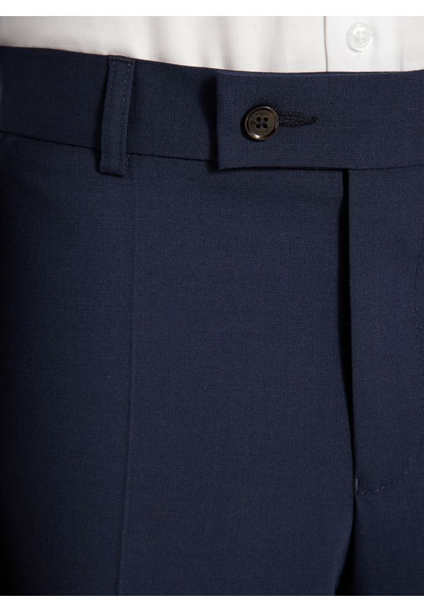 Pako Lorente - PAKO LORENTE – Spodnie ganiturowe z wełną. Materiał: wełna. Wzór: gładki. Styl: elegancki