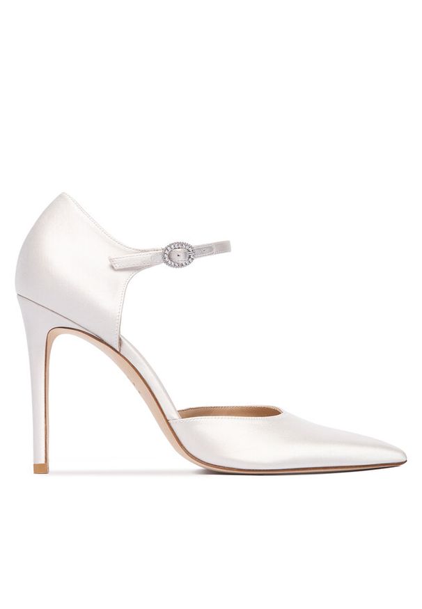 Szpilki Stuart Weitzman. Kolor: kremowy. Obcas: na szpilce