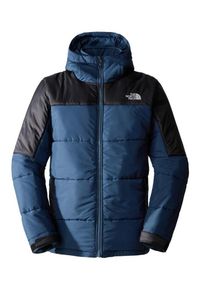 Kurtka turystyczna puchowa męska The North Face M Circular Diablo Jacket. Kolor: niebieski. Materiał: puch. Sport: turystyka piesza