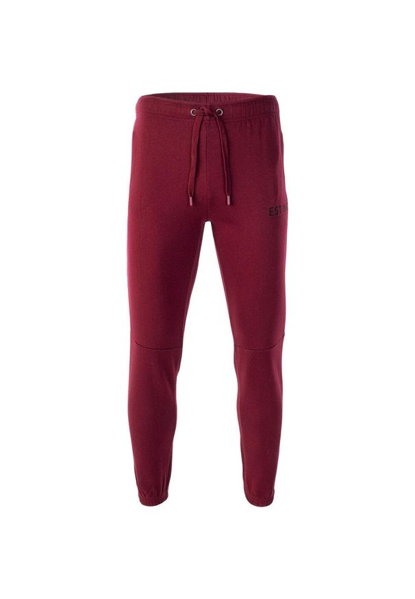 Męskie treningowe spodnie dresowe joggery Magnum Liben. Kolor: czerwony. Materiał: dresówka. Długość: długie