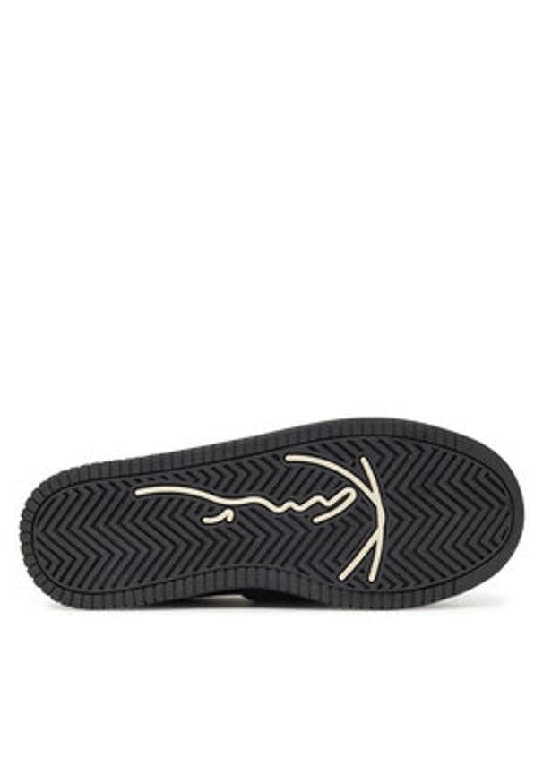 Karl Kani Klapki Samo Slipper PD00002686 Czarny. Kolor: czarny. Materiał: zamsz, skóra