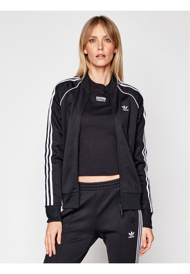 Adidas - Bluza adidas. Kolor: czarny