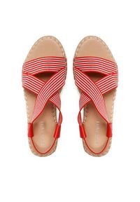 Jenny Fairy Espadryle WSS990-91 Czerwony. Kolor: czerwony. Materiał: materiał #5