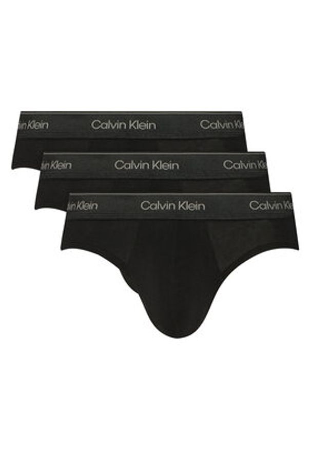 Calvin Klein Underwear Komplet slipów LV00NB4574 Czarny. Kolor: czarny. Materiał: bawełna