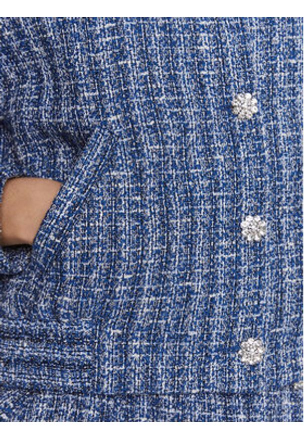 Custommade Kurtka przejściowa Frances 999830881 Niebieski Relaxed Fit. Kolor: niebieski. Materiał: bawełna