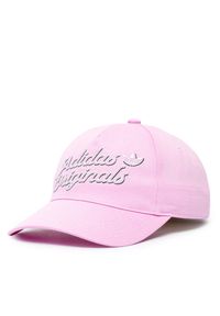 Adidas - Czapka z daszkiem adidas. Kolor: różowy #1