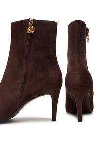 Coccinelle Botki E4 SB2 11 01 01 Brązowy. Kolor: brązowy. Materiał: zamsz, skóra #4