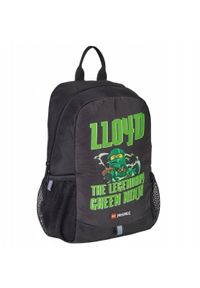 LEGO Ninjago Kids M Backpack 20281-2508 Czarne One size. Kolor: czarny