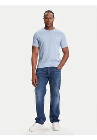 BOSS T-Shirt Tales 50508584 Błękitny Regular Fit. Kolor: niebieski. Materiał: bawełna #4