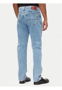 Pepe Jeans Jeansy PM207394 Niebieski Straight Fit. Kolor: niebieski