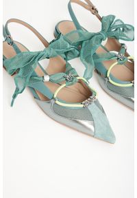 Pinko - Baleriny damskie skórzane PINKO. Materiał: skóra #2