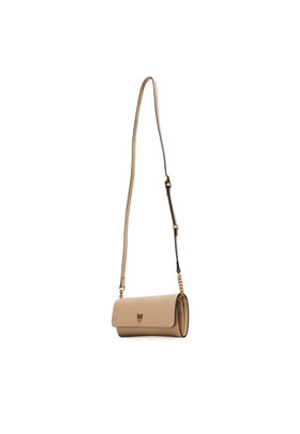 Pinko - PINKO Torebka Love Tiny Brids Wallet C AI 25-26 PCPL 103765 A0F1 Beżowy. Kolor: beżowy. Materiał: skórzane